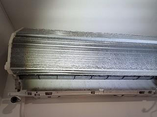 熱交換器までホコリ